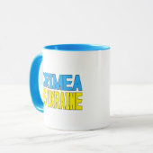 Mug La Crimée est l'Ukraine (Devant gauche)