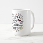 Mug La croyance d'une mère fait des miracles (Devant droit)