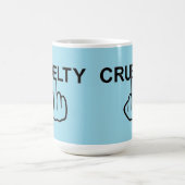 Mug La Cruauté Qui Se Déverse Sur Les Oiseaux De Boue (Centre)