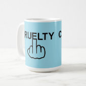 Mug La Cruauté Qui Se Déverse Sur Les Oiseaux De Boue  (Devant gauche)