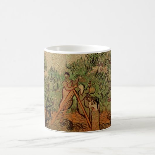 Mug La Cueillette des olives par Vincent van Gogh (Centre)