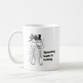 Mug La cuillère mène à la fourchette (Gauche)