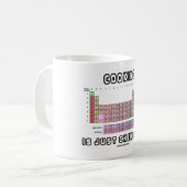 Mug La cuisine est juste chimie (le Tableau (Devant gauche)