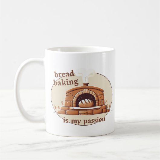 Mug La cuisson du pain est ma passion (Gauche)