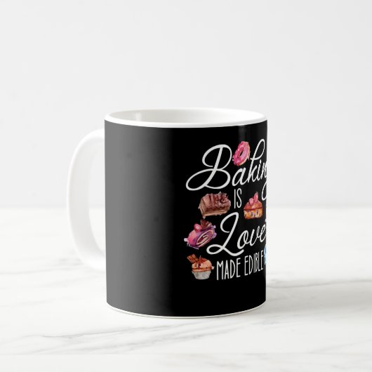 Mug la cuisson est l'amour comestible (Devant gauche)