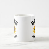 Mug "La cuisson est ma conception de Cupcake Superpowe (Centre)