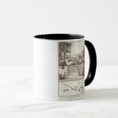 Mug La culture du coton, du 'Encyclopedia (Devant droit)