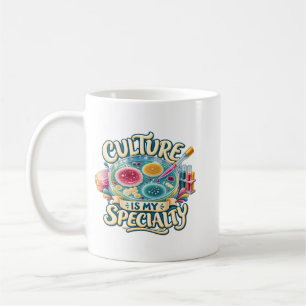 Mug La culture est ma spécialité – Drôle de laboratoir