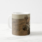 Mug La Curiosité A Rover Sur La Surface De Mars. (Devant gauche)