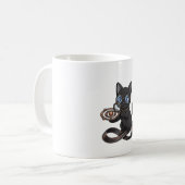 Mug "La curiosité est le début de la sagesse." (Devant gauche)