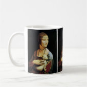Mug La Dame à l'hermine de Léonard de Vinci (Gauche)
