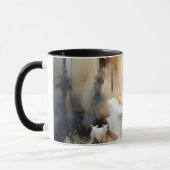 Mug La Dame À Travers Une Forêt (Gauche)