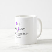 Mug LA DAME AUTORITAIRE par : chicasunshine (Devant droit)