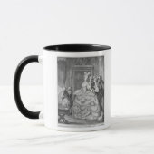 Mug La dame chez Palais de la Reine (Gauche)