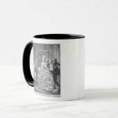 Mug La dame chez Palais de la Reine (Devant gauche)