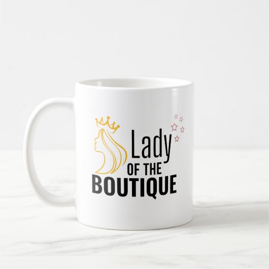 Mug La Dame de la Boutique (Gauche)
