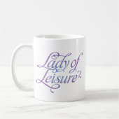 Mug La Dame De Loisirs 4 (Gauche)