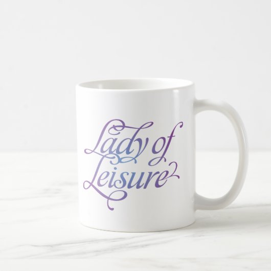 Mug La Dame De Loisirs 4 (Droite)