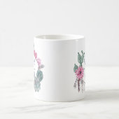 Mug La dame de plante est la nouvelle dame de chat (Centre)