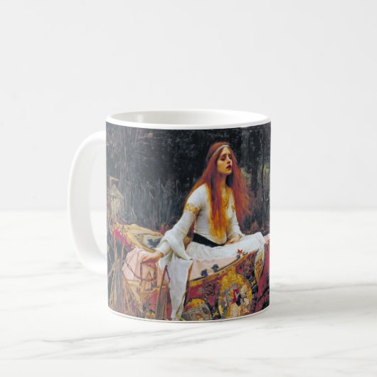 Mug La Dame de Shalott, John William Waterhouse (Devant gauche)