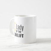 Mug La Dame du chariot élévateur (Devant gauche)