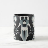 Mug La dame du chat Graffiti (Centre)