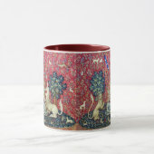 Mug La Dame et la licorne, Vue (Centre)