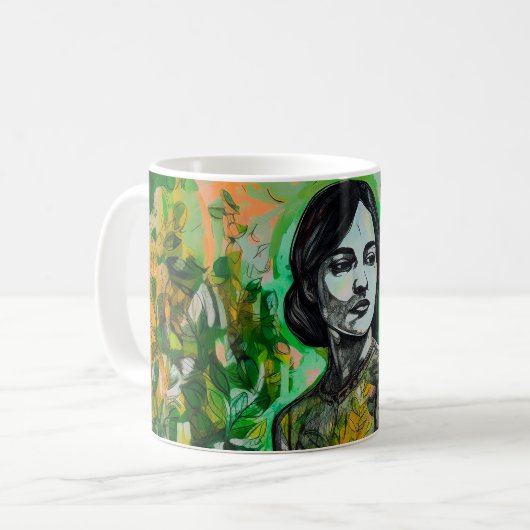 Mug La Dame Mystère (Devant gauche)