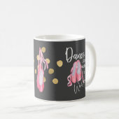 Mug La danse comme personne ne regarde les chaussures (Devant droit)