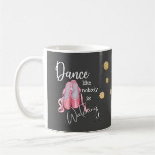 Mug La danse comme personne ne regarde les chaussures 