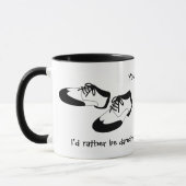 Mug La danse de l'oscillation des hommes chausse (Gauche)