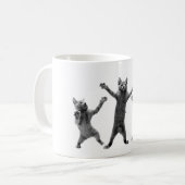 Mug la danse des chats égale trois OR (Devant gauche)