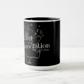 Mug La danse est juste une dissociation avec des pas s (Centre)