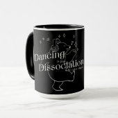 Mug La danse est juste une dissociation avec des pas s (Devant gauche)