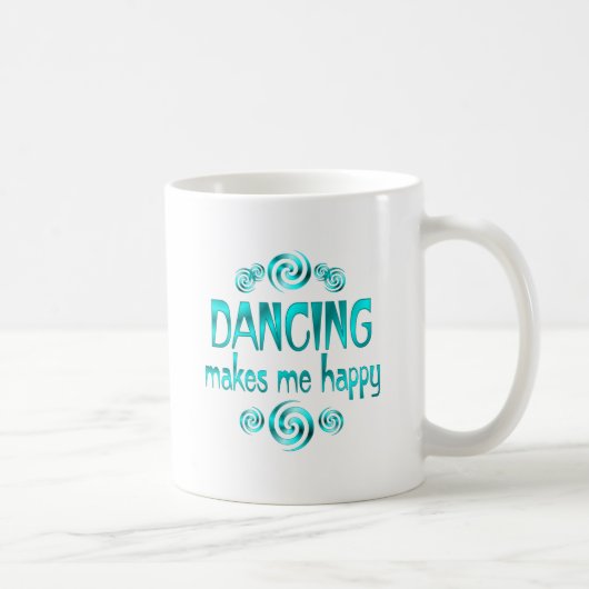 Mug La danse me rend heureux (Droite)