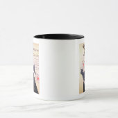 Mug La de publicité par affichage de Henri De (Centre)