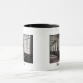 Mug La Décadence Rustique du Pénitencier d'Alcatraz, (Centre)