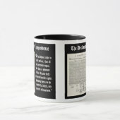 Mug La déclaration d'indépendance (Centre)