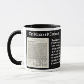 Mug La déclaration d'indépendance (Gauche)