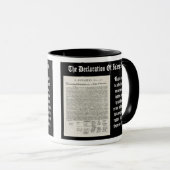 Mug La déclaration d'indépendance (Devant droit)
