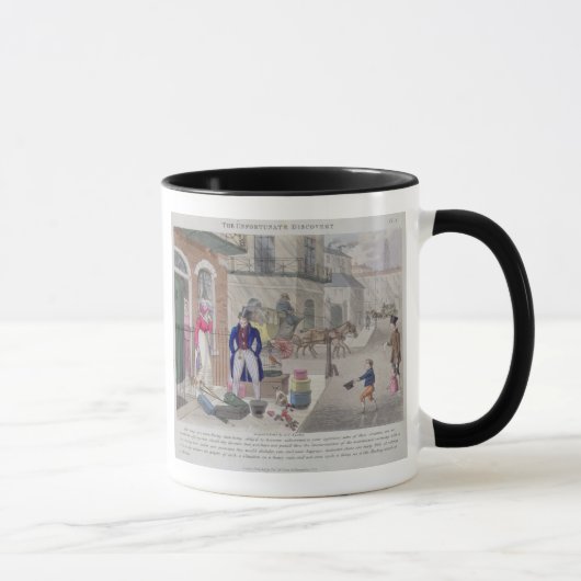 Mug La découverte malheureuse, 'des trous à la mode (Droite)