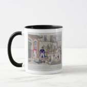 Mug La découverte malheureuse, 'des trous à la mode (Gauche)