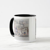 Mug La découverte malheureuse, 'des trous à la mode (Devant gauche)