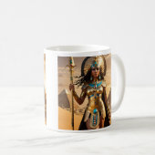 Mug La déesse guerrière égyptienne des sables (Devant droit)