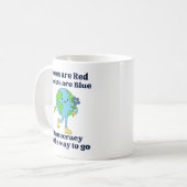 MUG LA DÉMOCRATIE EST LA FAÇON DE PASSER (Devant gauche)