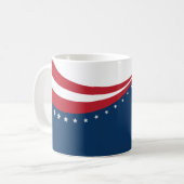 Mug La démocratie nécessite un courage | Drapeau | (Devant gauche)