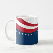 Mug La démocratie nécessite un courage | Drapeau | (Gauche)