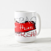 Mug La démocratie vaut mieux que la dictature (Devant droit)