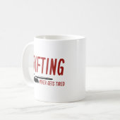 Mug La dérive ne se fatigue jamais (Devant gauche)