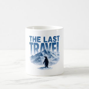 Mug La dernière aventure de voyage Manchot Montagne en